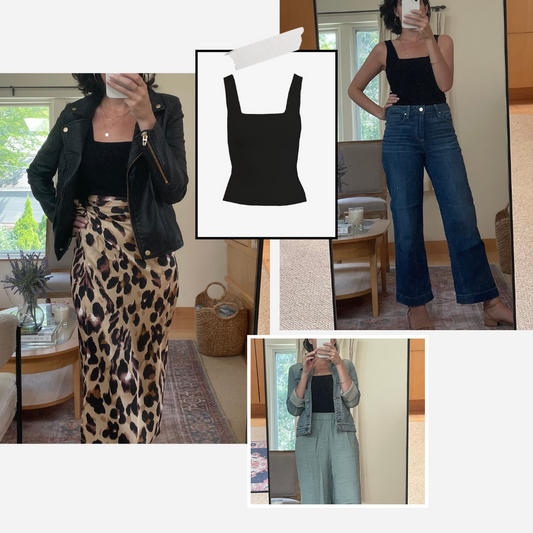 A Week of Outfit Inspiration: How the Zoe Tank Became My New Go-To