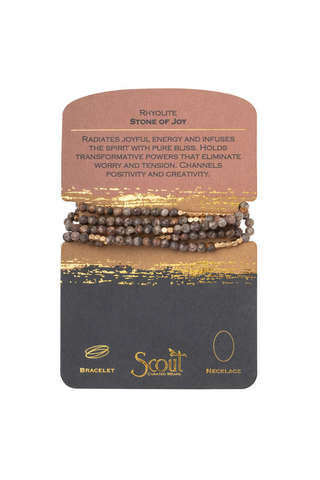 Stone Wrap - Necklace/Bracelet
