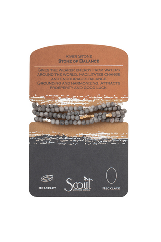 Stone Wrap - Necklace/Bracelet