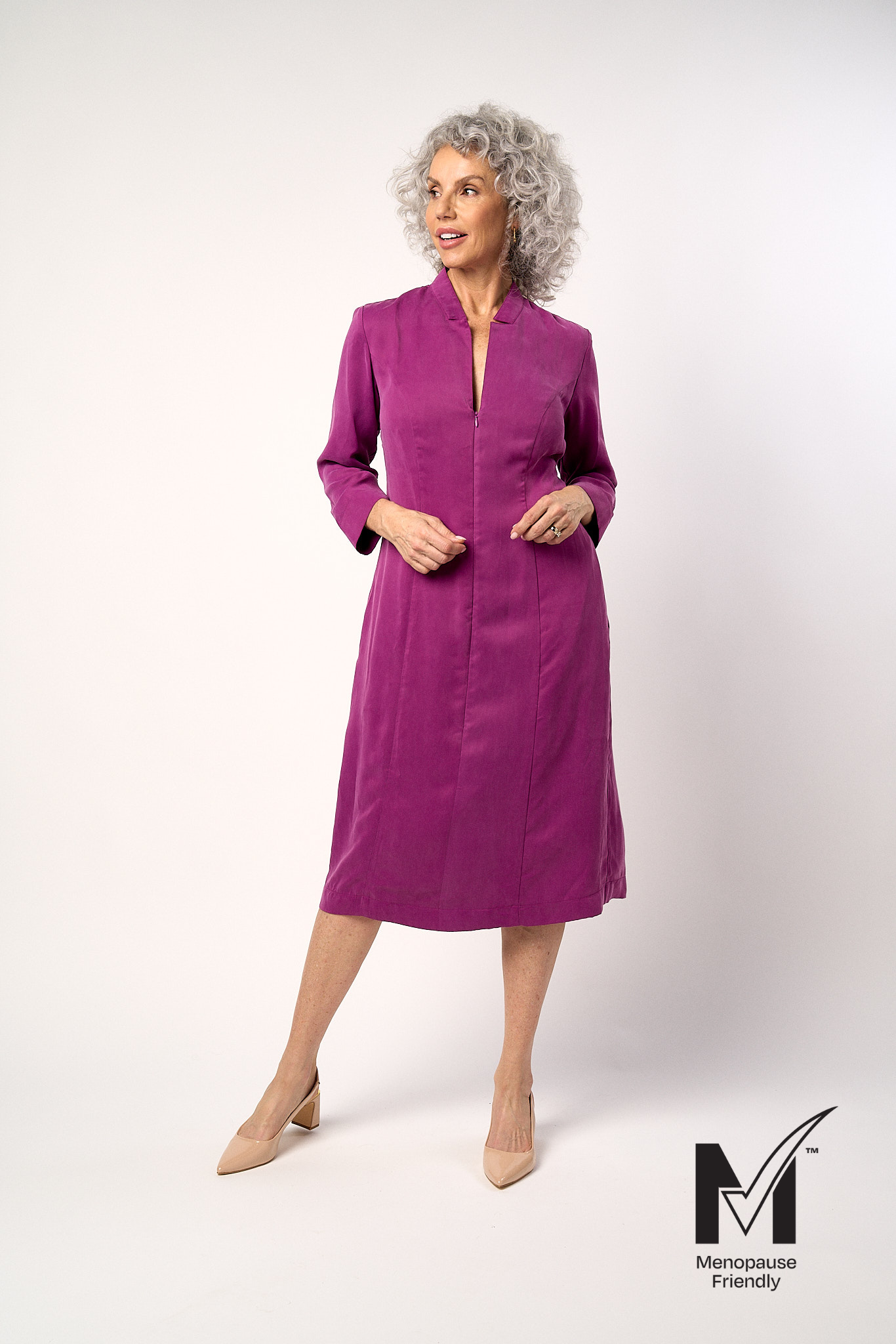Birdie Dress Magenta