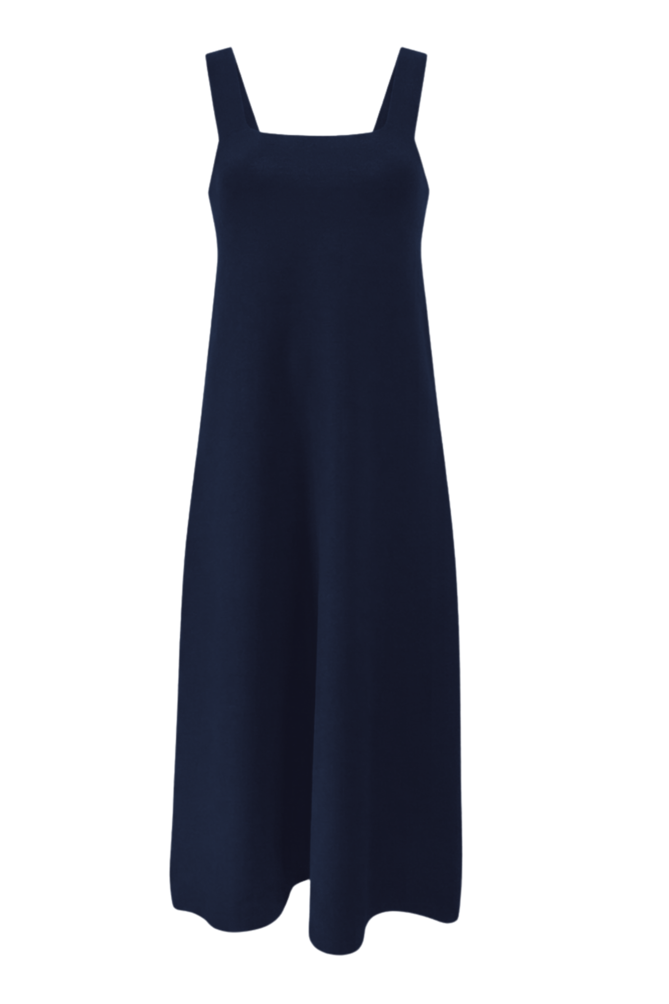 Celia Square Neck Sleeveless Dress Navy / S Celia Square Neck Sleeveless Dress Navy / S