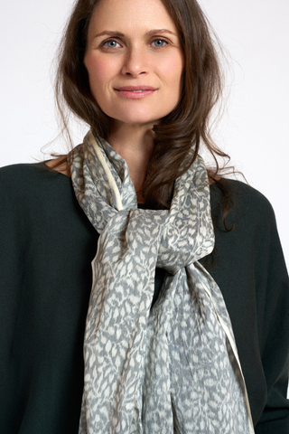 Heirloom Cotton Silk Scarf