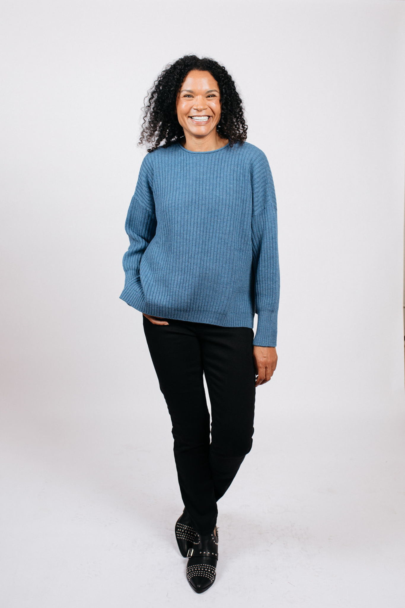 Annie Wool Crew Neck Sweater