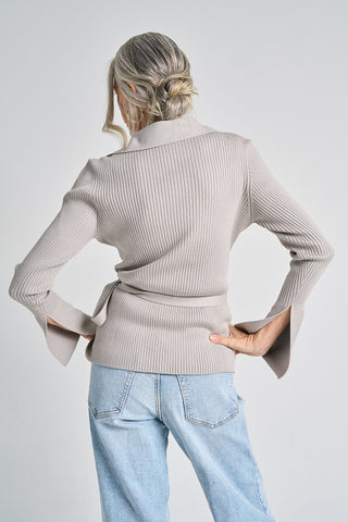 Donna Wrap Sweater