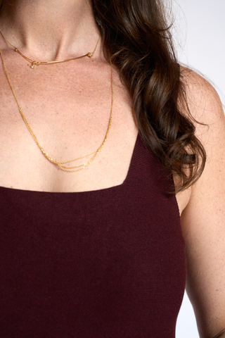 Celia Square Neck Sleeveless Dress