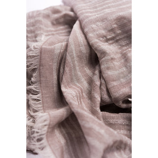 Taupe Leher Scarf